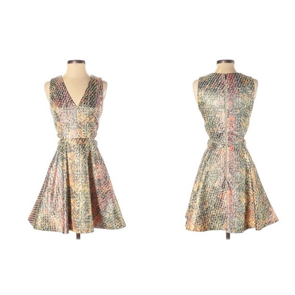 Alice & Olivia Varita Cutout Dress - Picture 7 of 10